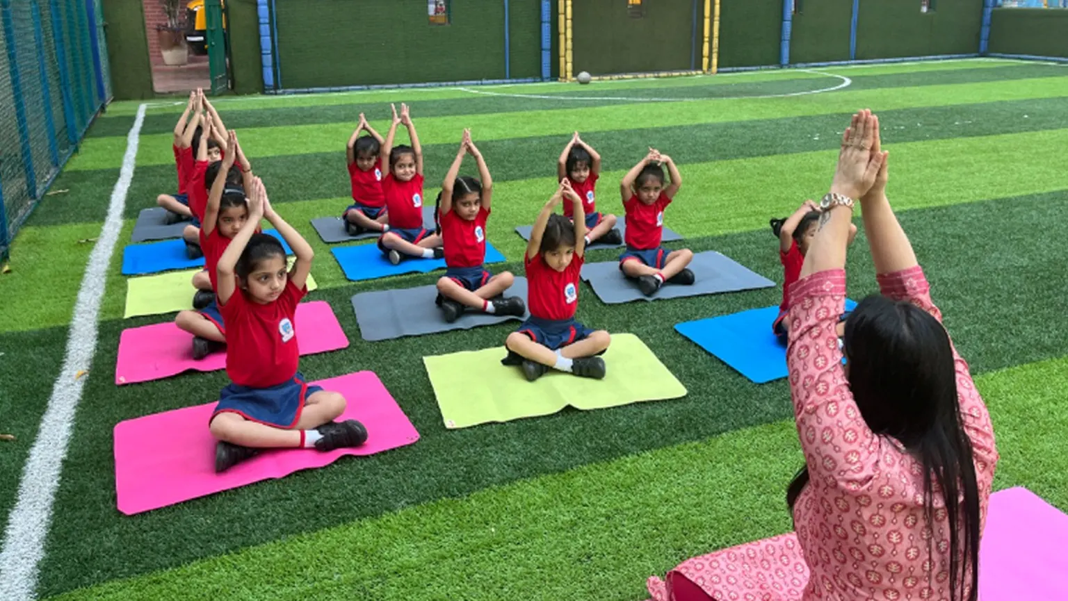 Effective yoga asanas for high concentration in learners